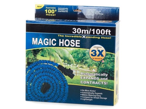 Wąż ogrodowy rozciągliwy 10m - 30m x-hose pistolet Wąż ogrodowy rozciągliwy 10m - 30m x-hose pistolet