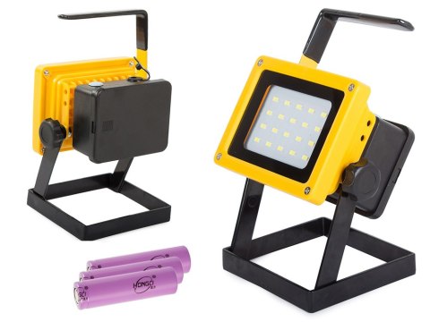 Halogen lampa przenośny led 20 smd 100w akumulator Halogen lampa przenośny led 20 smd 100w akumulator