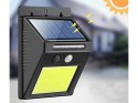 Lampa solarna 48 led cob czujnik zmierzchu i ruchu