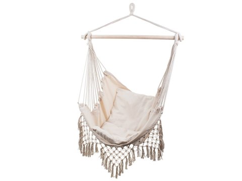 Krzesło brazylijskie hamakowe wiszące huśtawka hamak fotel poduszki boho Krzesło brazylijskie hamakowe wiszące huśtawka hamak fotel poduszki boho