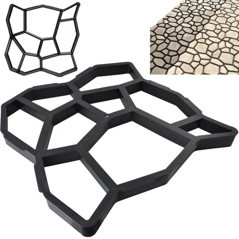 Forma do kostki brukowej kamienia betonu kocie łby Forma do kostki brukowej kamienia betonu kocie łby