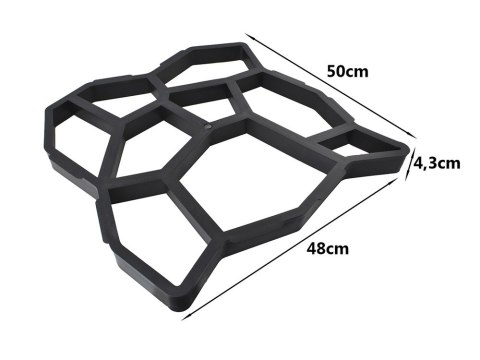 Forma do kostki brukowej kamienia betonu kocie łby Forma do kostki brukowej kamienia betonu kocie łby