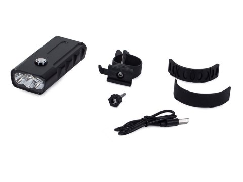 Lampka rowerowa przednia latarka led cree xm-l t6 Lampka rowerowa przednia latarka led cree xm-l t6