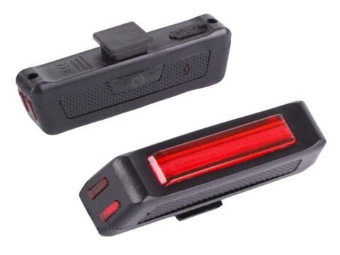 Lampka rowerowa tylna tył usb led cob lampa 100lm Lampka rowerowa tylna tył usb led cob lampa 100lm