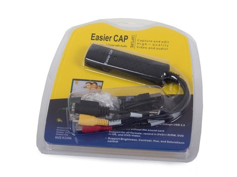 Zgrywanie sygnału vhs na pc usb video grabber av Zgrywanie sygnału vhs na pc usb video grabber av