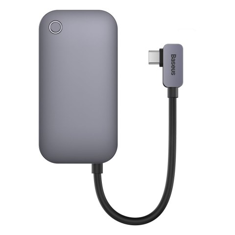 6W1 ROZDZIELACZ PORTÓW PADJOY HUB USB DO TABLETU SMARTFONA USB-C HDMI SD TF CIEMNOSZARY 6W1 ROZDZIELACZ PORTÓW PADJOY HUB USB DO TABLETU SMARTFONA USB-C HDMI SD TF CIEMNOSZARY