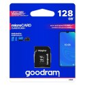 KARTA PAMIĘCI MICROCARD 128GB MICRO SD XC UHS-I CLASS 10 + ADAPTER SD