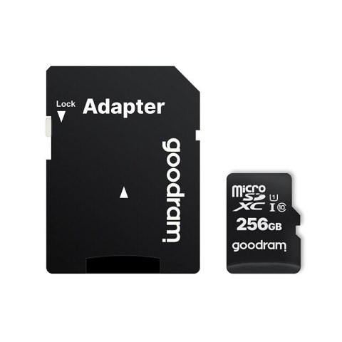 KARTA PAMIĘCI MICROCARD 256GB MICRO SD XC UHS-I CLASS 10 + ADAPTER SD KARTA PAMIĘCI MICROCARD 256GB MICRO SD XC UHS-I CLASS 10 + ADAPTER SD