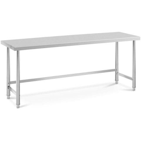 STÓŁ BLAT ROBOCZY STALOWY NIERDZEWNY 200X70CM STÓŁ BLAT ROBOCZY STALOWY NIERDZEWNY 200X70CM
