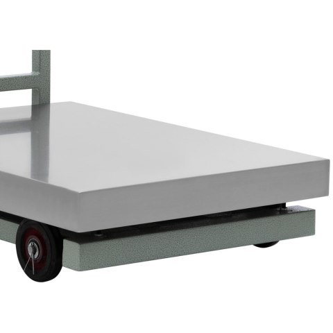 WAGA PLATFORMOWA 80X60CM MAGAZYNOWA MOBILNA 1000KG / 0.2KG WAGA PLATFORMOWA 80X60CM MAGAZYNOWA MOBILNA 1000KG / 0.2KG