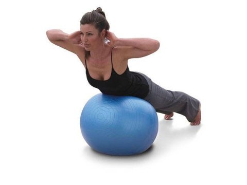 Piłka gimnastyczna fitness 55cm pompka do ćwiczeń Piłka gimnastyczna fitness 55cm pompka do ćwiczeń