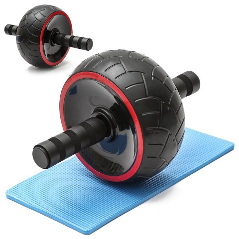 Roller do ćwiczeń mięśni kółko roller koło + mata Roller do ćwiczeń mięśni kółko roller koło + mata
