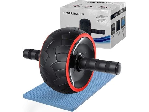 Roller do ćwiczeń mięśni kółko roller koło + mata Roller do ćwiczeń mięśni kółko roller koło + mata