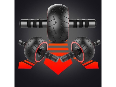 Roller do ćwiczeń mięśni kółko roller koło + mata Roller do ćwiczeń mięśni kółko roller koło + mata