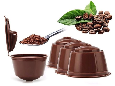 5 x kapsułki dolce gusto kawy wielokrotnego użytku 5 x kapsułki dolce gusto kawy wielokrotnego użytku