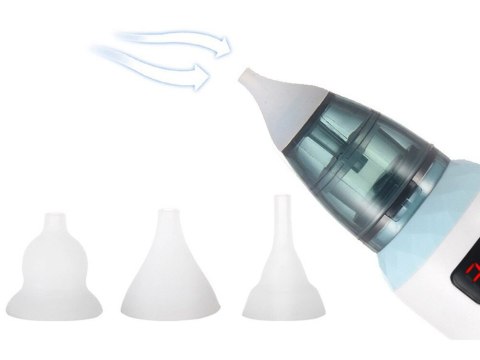 Aspirator do nosa elektryczny odciągacz kataru Aspirator do nosa elektryczny odciągacz kataru