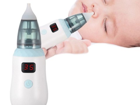 Aspirator do nosa elektryczny odciągacz kataru Aspirator do nosa elektryczny odciągacz kataru