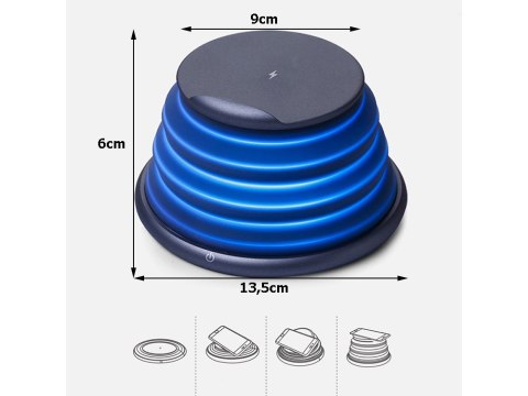 Ładowarka bezprzewodowa indukcyjna szybka qi fast 10w usb c Ładowarka bezprzewodowa indukcyjna szybka qi fast 10w usb c
