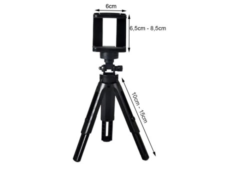Uchwyt statyw stojak na telefon tripod regulowany Uchwyt statyw stojak na telefon tripod regulowany