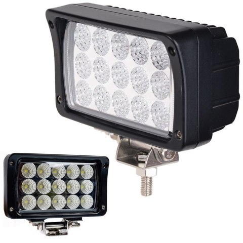 Lampa robocza 15 led halogen panel 45w 12v 24v Lampa robocza 15 led halogen panel 45w 12v 24v