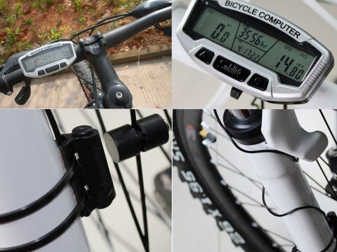 Licznik rowerowy wodoodporny lcd 28 funkcji rower Licznik rowerowy wodoodporny lcd 28 funkcji rower