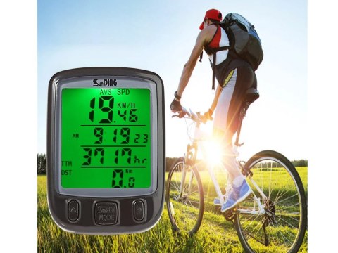 Licznik rowerowy wodoodporny lcd prędkościomierz Licznik rowerowy wodoodporny lcd prędkościomierz