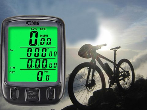 Licznik rowerowy wodoodporny lcd prędkościomierz Licznik rowerowy wodoodporny lcd prędkościomierz