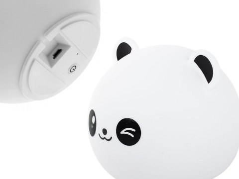 Lampka nocna dla dzieci led panda rgb dotyk Lampka nocna dla dzieci led panda rgb dotyk