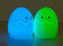 Lampka nocna dla dzieci led rgb jajko dotyk