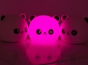Lampka nocna dla dzieci led rgb panda dotyk