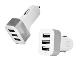 Samochodowa ładowarka do gniazd zapalniczki 3xusb