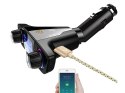 Transmiter fm bluetooth usb 5.0 wielofunkcyjny 8w1