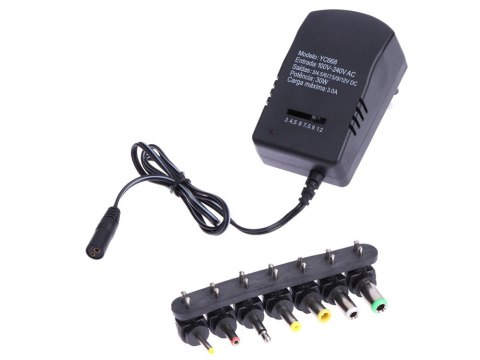Zasilacz uniwersalny regulowany ładowarka 3v-12v Zasilacz uniwersalny regulowany ładowarka 3v-12v