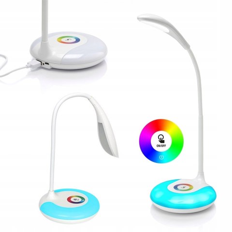 Lampka na biurko led rgb biurko lampa 256 kolorów Lampka na biurko led rgb biurko lampa 256 kolorów