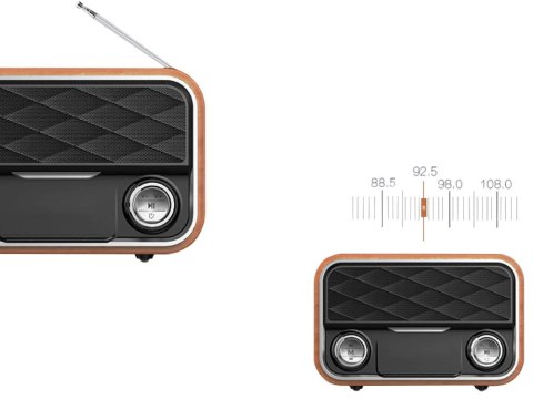Radio fm kuchenne głośnik przenośne bluetooth aux Radio fm kuchenne głośnik przenośne bluetooth aux