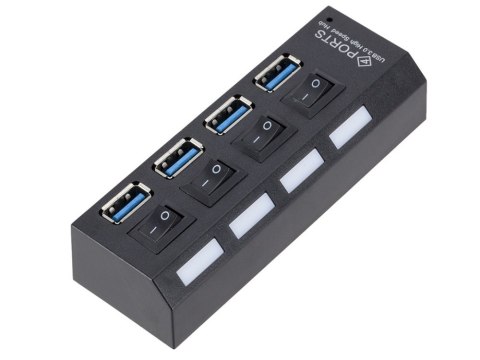 Rozgałęźnik rozdzielacz portów hub usb 4x usb 3.0 Rozgałęźnik rozdzielacz portów hub usb 4x usb 3.0