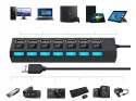 Rozgałęźnik rozdzielacz portów hub usb 7x usb 2.0