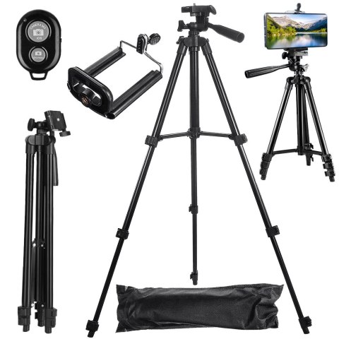 Statyw tripod pilot bluetooth uchwyt na telefon Statyw tripod pilot bluetooth uchwyt na telefon