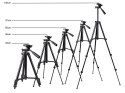 Statyw tripod pilot bluetooth uchwyt na telefon