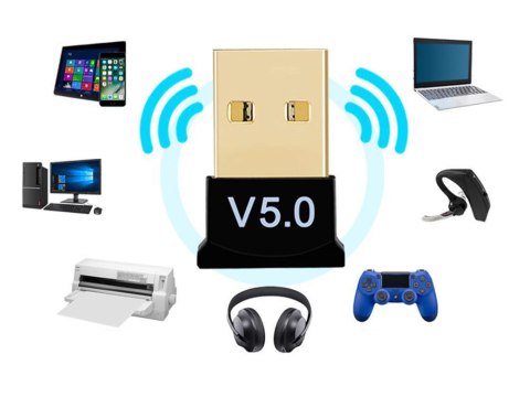 Adapter bluetooth dongle 5.0 high usb speed szybki Adapter bluetooth dongle 5.0 high usb speed szybki