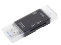 Czytnik kart sd microsd tf usb usb-c micro usb otg