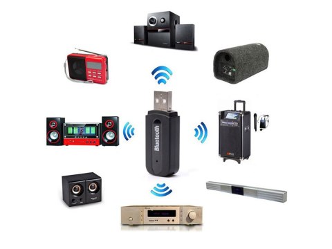 Odbiornik dźwięku adapter bluetooth aux jack usb Odbiornik dźwięku adapter bluetooth aux jack usb