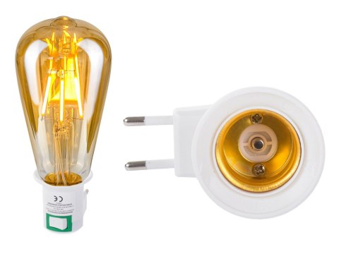 Adapter przejściówka na żarówkę wyłącznik 230v e27 Adapter przejściówka na żarówkę wyłącznik 230v e27