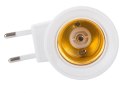 Adapter przejściówka na żarówkę wyłącznik 230v e27