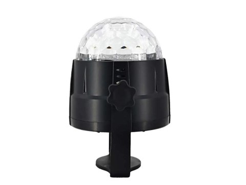 Projektor dyskotekowy kula disco reflektor led rgb Projektor dyskotekowy kula disco reflektor led rgb