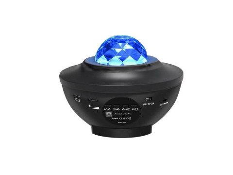Projektor gwiazd lampka nocna led rgb + pilot Projektor gwiazd lampka nocna led rgb + pilot