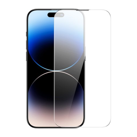 2X SZKŁO HARTOWANE DO IPHONE 14 PRO MAX NA CAŁY EKRAN Z OSŁONĄ NA GŁOŚNIK 0.3MM 2X SZKŁO HARTOWANE DO IPHONE 14 PRO MAX NA CAŁY EKRAN Z OSŁONĄ NA GŁOŚNIK 0.3MM