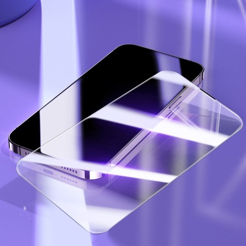 2X SZKŁO HARTOWANE DO IPHONE 14 PRO MAX NA CAŁY EKRAN Z OSŁONĄ NA GŁOŚNIK 0.3MM 2X SZKŁO HARTOWANE DO IPHONE 14 PRO MAX NA CAŁY EKRAN Z OSŁONĄ NA GŁOŚNIK 0.3MM