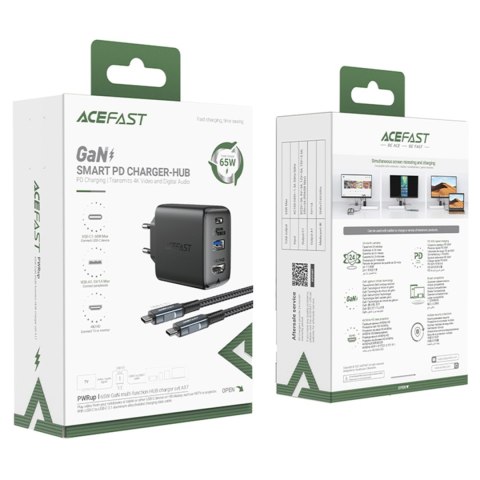 2W1 ŁADOWARKA SIECIOWA Z KABLEM USB-C + PRZEJŚCIÓWKA ADAPTER USB-C - HDMI 4K BIAŁY 2W1 ŁADOWARKA SIECIOWA Z KABLEM USB-C + PRZEJŚCIÓWKA ADAPTER USB-C - HDMI 4K BIAŁY