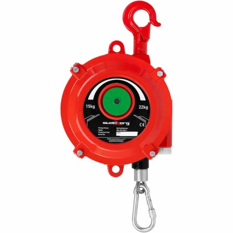 BALANSER LINKOWY SPRĘŻYNOWY ODCIĄŻNIK DO NARZĘDZI 15 - 22 KG 1.5 M BALANSER LINKOWY SPRĘŻYNOWY ODCIĄŻNIK DO NARZĘDZI 15 - 22 KG 1.5 M